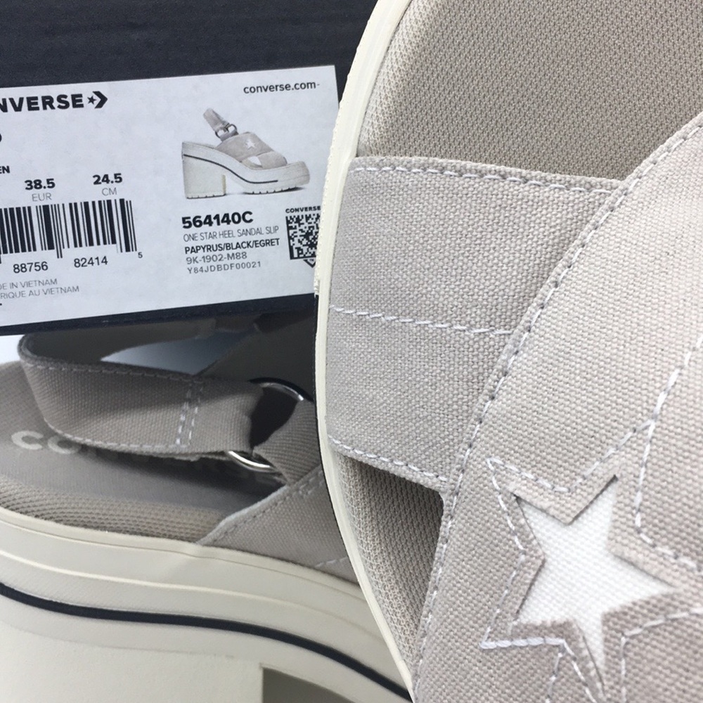 CONVERSE ONE STAR HEEL SANDAL SLIP - Picture 8 of 8